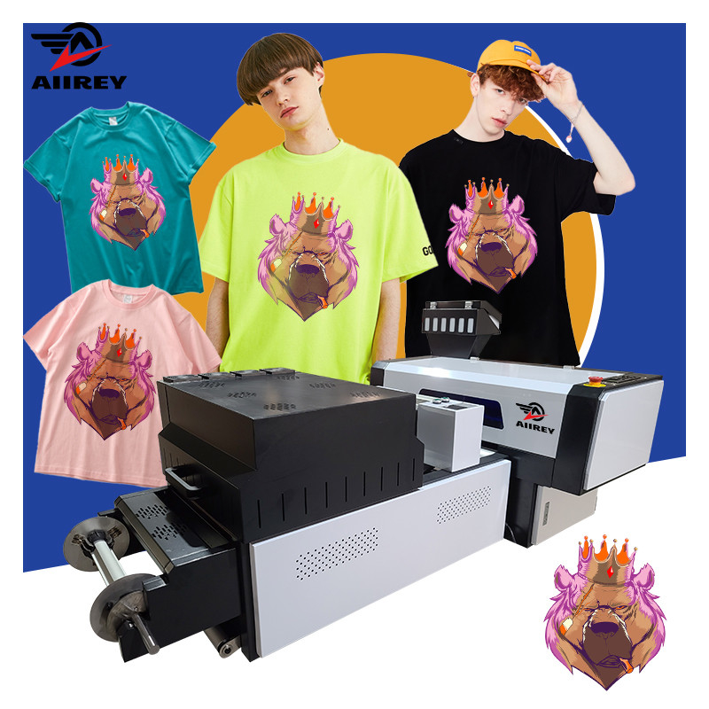 2 imprimante principale Three Stage Heating de film de transfert de XP600 30cm A3 DTF
