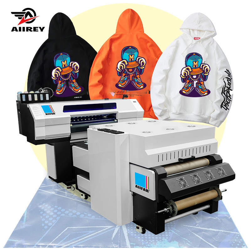 Machine d'impression DFT à chauffage à trois étages, moyenne et arrière couleur CMYK
