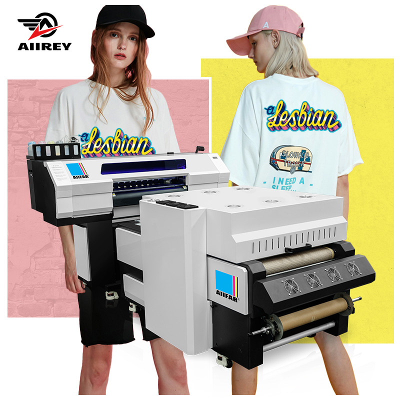 Mode HD DTF Transfer Film Printer 6 Pass 720*1800 Poudre à secouer Retour automatique de poudre gratuit