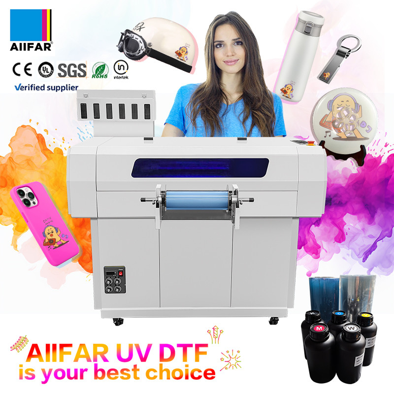 Imprimante DTF UV à rouleaux de couleur raffinée 110V 220V Inspection vidéo sortante