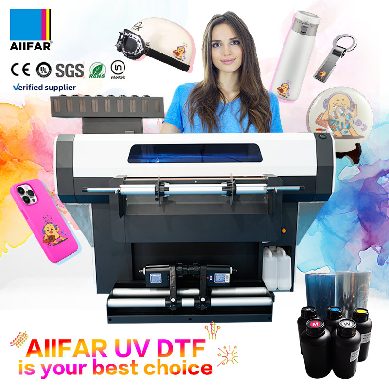 Imprimante à jet d'encre UV DTF automatique Imprimante à autocollants cristallins à tension 110V/220V
