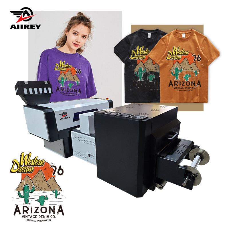 Imprimante à jet d'encre multicolore de T-shirt de  Industry d'imprimante d'A3 DTF Machine
